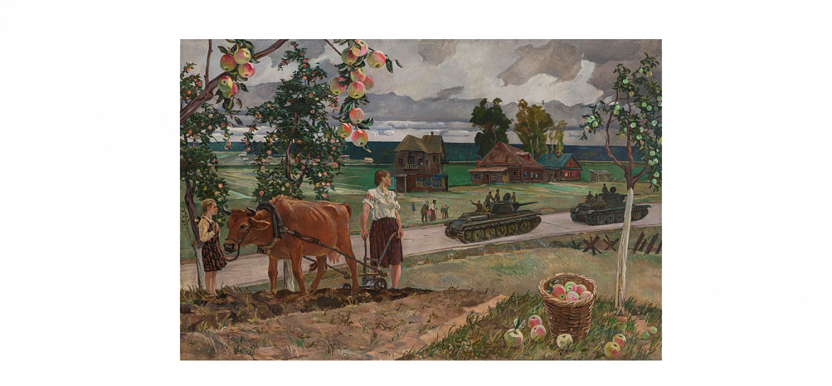 Дейнека А.А. Народ в велико Отечественной войне 1948.png